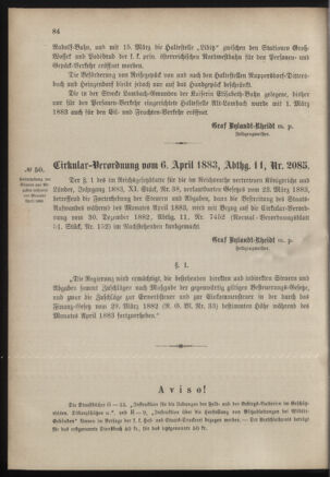 Verordnungsblatt für das Kaiserlich-Königliche Heer 18830411 Seite: 6