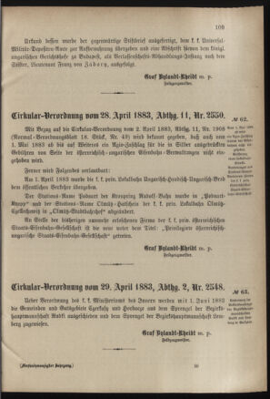 Verordnungsblatt für das Kaiserlich-Königliche Heer 18830508 Seite: 15