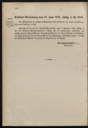 Verordnungsblatt für das Kaiserlich-Königliche Heer 18830630 Seite: 2