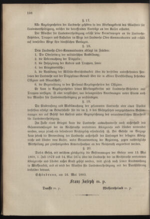 Verordnungsblatt für das Kaiserlich-Königliche Heer 18830710 Seite: 8