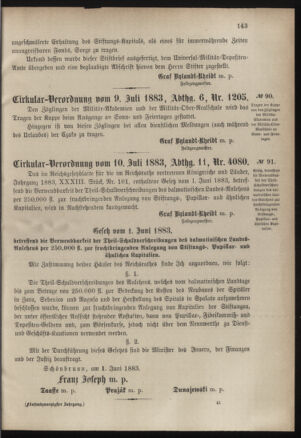 Verordnungsblatt für das Kaiserlich-Königliche Heer 18830714 Seite: 5