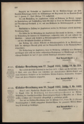 Verordnungsblatt für das Kaiserlich-Königliche Heer 18830831 Seite: 2