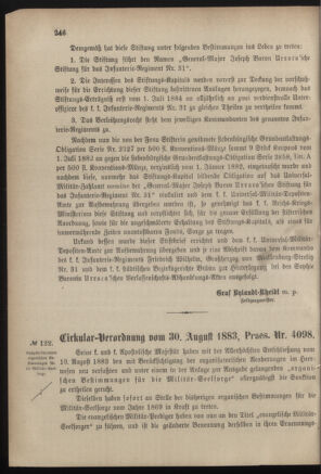 Verordnungsblatt für das Kaiserlich-Königliche Heer 18830910 Seite: 2