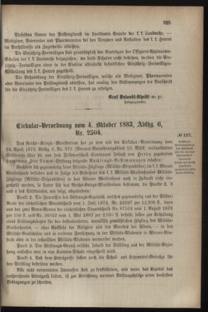 Verordnungsblatt für das Kaiserlich-Königliche Heer 18831006 Seite: 61