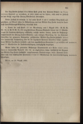 Verordnungsblatt für das Kaiserlich-Königliche Heer 18831031 Seite: 3