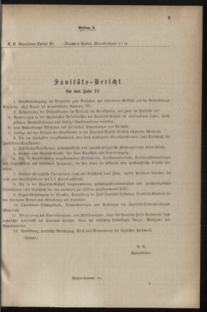 Verordnungsblatt für das Kaiserlich-Königliche Heer 18831109 Seite: 11