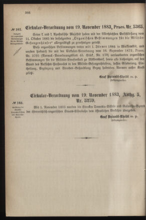 Verordnungsblatt für das Kaiserlich-Königliche Heer 18831124 Seite: 2