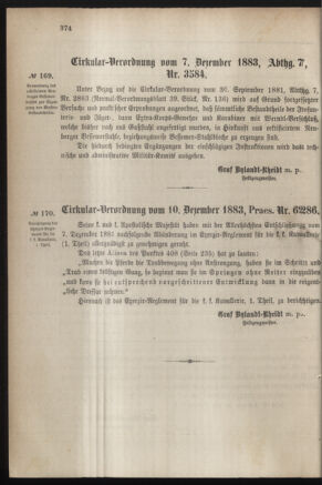 Verordnungsblatt für das Kaiserlich-Königliche Heer 18831213 Seite: 8