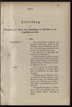 Verordnungsblatt für das Kaiserlich-Königliche Heer 18831223 Seite: 49