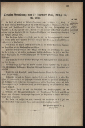 Verordnungsblatt für das Kaiserlich-Königliche Heer 18831231 Seite: 5