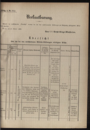 Verordnungsblatt für das Kaiserlich-Königliche Heer 18850126 Seite: 3