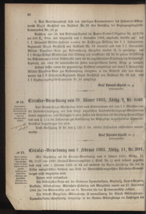 Verordnungsblatt für das Kaiserlich-Königliche Heer 18850209 Seite: 2