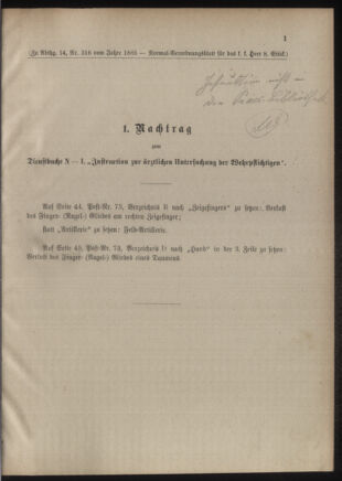 Verordnungsblatt für das Kaiserlich-Königliche Heer 18850220 Seite: 105