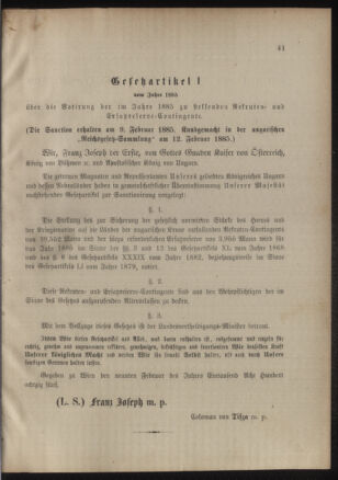 Verordnungsblatt für das Kaiserlich-Königliche Heer 18850228 Seite: 3