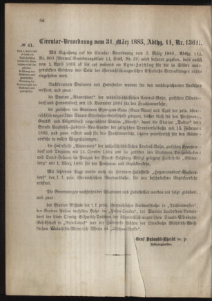 Verordnungsblatt für das Kaiserlich-Königliche Heer 18850409 Seite: 2