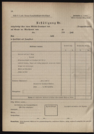 Verordnungsblatt für das Kaiserlich-Königliche Heer 18850622 Seite: 18