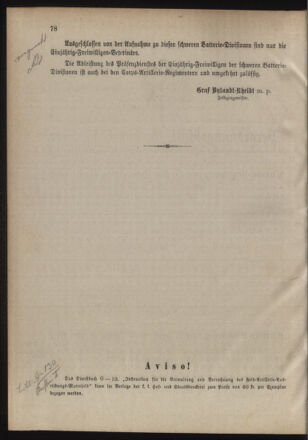 Verordnungsblatt für das Kaiserlich-Königliche Heer 18850622 Seite: 2