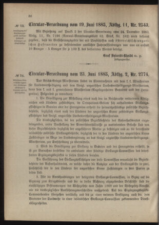 Verordnungsblatt für das Kaiserlich-Königliche Heer 18850630 Seite: 2