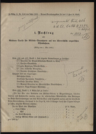 Verordnungsblatt für das Kaiserlich-Königliche Heer 18850722 Seite: 5