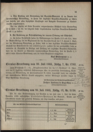 Verordnungsblatt für das Kaiserlich-Königliche Heer 18850731 Seite: 3