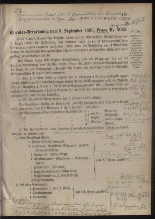 Verordnungsblatt für das Kaiserlich-Königliche Heer 18850909 Seite: 7