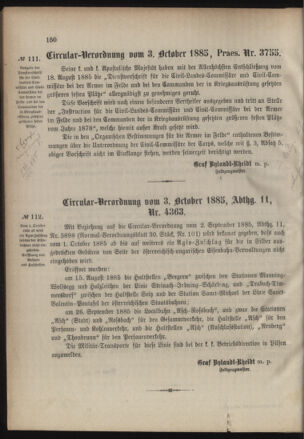 Verordnungsblatt für das Kaiserlich-Königliche Heer 18851010 Seite: 10