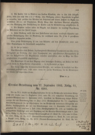 Verordnungsblatt für das Kaiserlich-Königliche Heer 18851010 Seite: 3