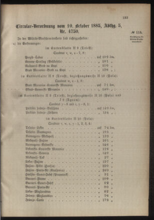 Verordnungsblatt für das Kaiserlich-Königliche Heer 18851016 Seite: 3