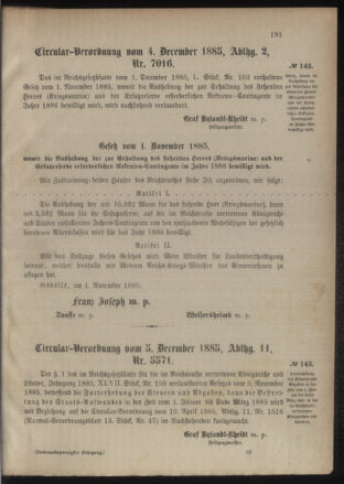 Verordnungsblatt für das Kaiserlich-Königliche Heer 18851218 Seite: 5