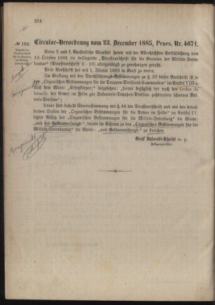 Verordnungsblatt für das Kaiserlich-Königliche Heer 18851231 Seite: 2