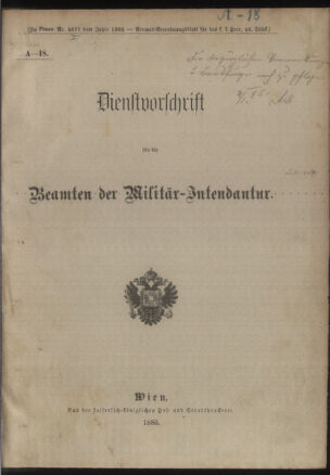 Verordnungsblatt für das Kaiserlich-Königliche Heer 18851231 Seite: 5