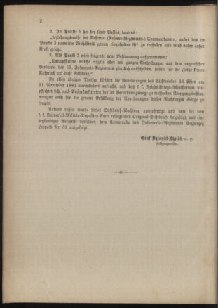 Verordnungsblatt für das Kaiserlich-Königliche Heer 18860106 Seite: 2