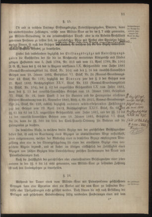 Verordnungsblatt für das Kaiserlich-Königliche Heer 18860124 Seite: 15