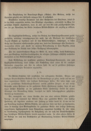 Verordnungsblatt für das Kaiserlich-Königliche Heer 18860124 Seite: 35