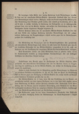 Verordnungsblatt für das Kaiserlich-Königliche Heer 18860124 Seite: 36