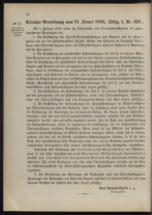 Verordnungsblatt für das Kaiserlich-Königliche Heer 18860131 Seite: 2