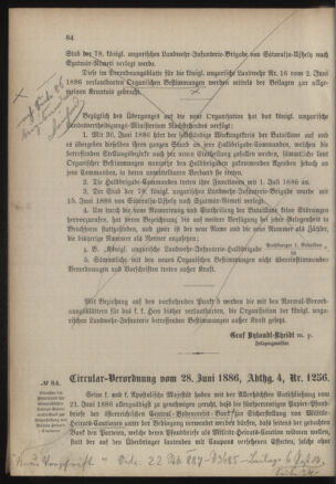 Verordnungsblatt für das Kaiserlich-Königliche Heer 18860705 Seite: 2