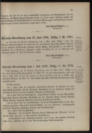 Verordnungsblatt für das Kaiserlich-Königliche Heer 18860705 Seite: 3