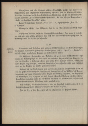 Verordnungsblatt für das Kaiserlich-Königliche Heer 18860813 Seite: 14