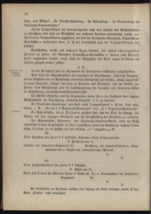 Verordnungsblatt für das Kaiserlich-Königliche Heer 18860813 Seite: 22