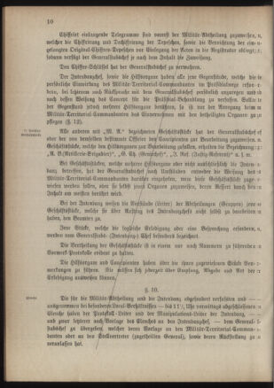 Verordnungsblatt für das Kaiserlich-Königliche Heer 18860813 Seite: 46