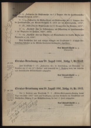 Verordnungsblatt für das Kaiserlich-Königliche Heer 18860910 Seite: 2