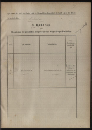 Verordnungsblatt für das Kaiserlich-Königliche Heer 18860910 Seite: 5