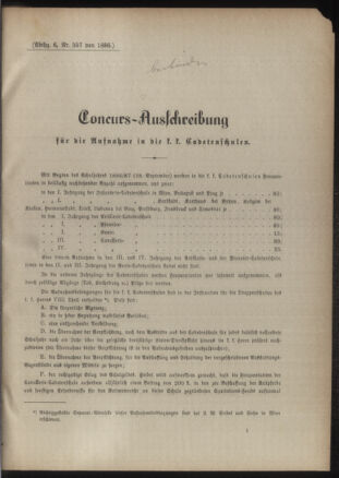 Verordnungsblatt für das Kaiserlich-Königliche Heer 18861231 Seite: 23