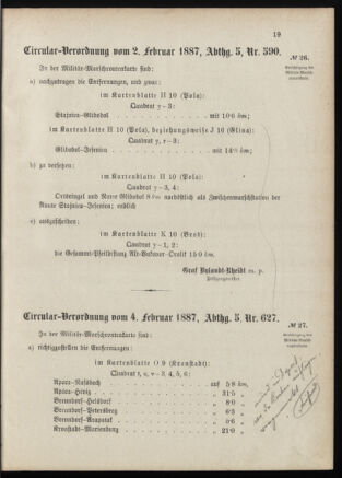 Verordnungsblatt für das Kaiserlich-Königliche Heer 18870215 Seite: 7