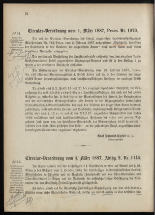 Verordnungsblatt für das Kaiserlich-Königliche Heer 18870311 Seite: 2