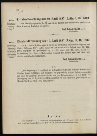 Verordnungsblatt für das Kaiserlich-Königliche Heer 18870418 Seite: 10