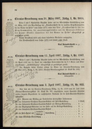 Verordnungsblatt für das Kaiserlich-Königliche Heer 18870418 Seite: 2