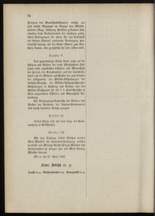 Verordnungsblatt für das Kaiserlich-Königliche Heer 18870505 Seite: 4