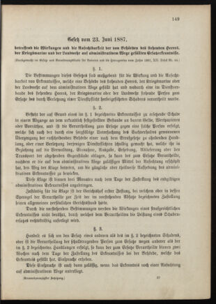 Verordnungsblatt für das Kaiserlich-Königliche Heer 18870728 Seite: 9